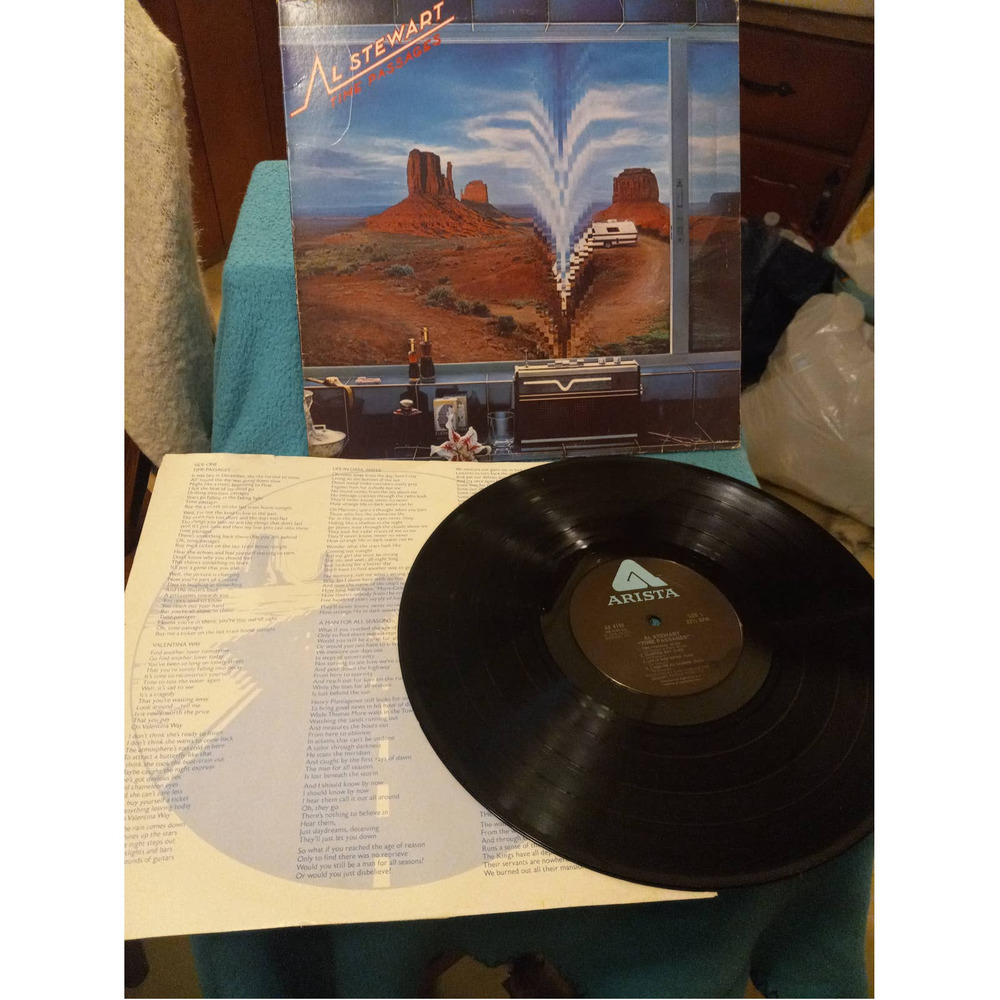Al Stewart- Time Passages Vintage 1978  Vinyl Record Album - VERY GOOD